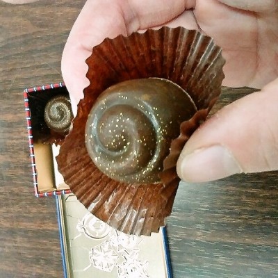 ほうじ茶ショコラ一粒