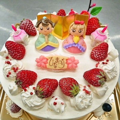 ひなケーキ生デコ7号