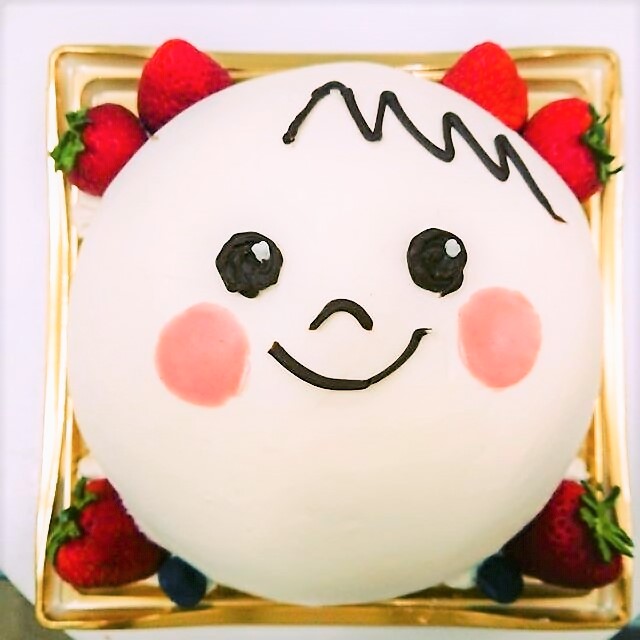 祝100日ケーキ テロワール 青梅 ケーキ 小作駅 バースデーケーキ
